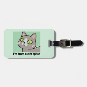 RICK AND MORTY™   I'm From Outer Space Luggage Tag