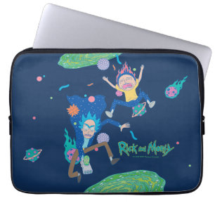 RICK AND MORTY™ Infected Portal Jump Laptop Sleeve