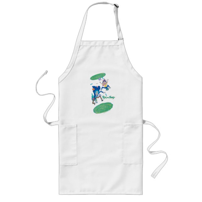 RICK AND MORTY™ | Infected Portal Jump Long Apron (Front)