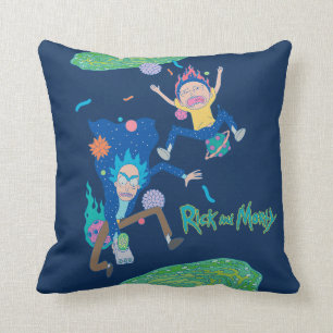 RICK AND MORTY™   Infected Portal Jump Throw Pillow