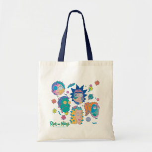 RICK AND MORTY™ Infected Smith Family Pattern Tote Bag