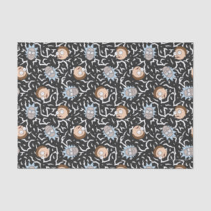 Rick and Morty Lightning Pattern Tissue Paper