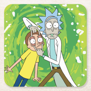 RICK AND MORTY™   Look At That Square Paper Coaster