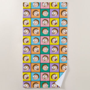 RICK AND MORTY™   Morty's Moods Beach Towel