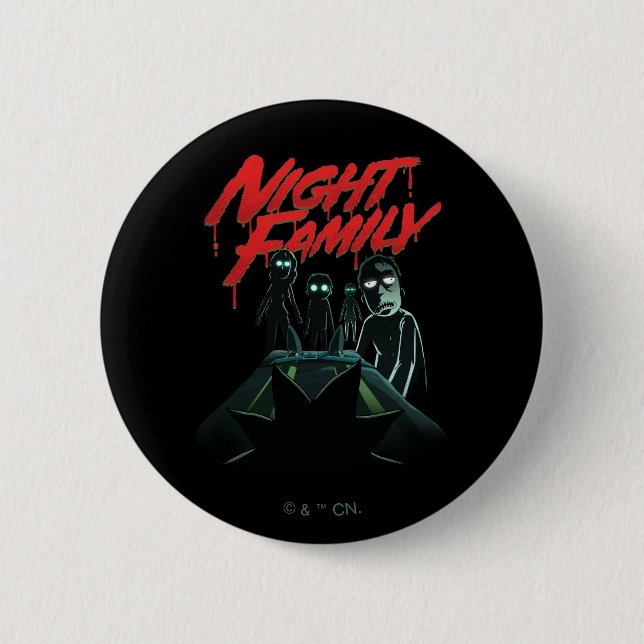 RICK AND MORTY™ | Night Family 2 Inch Round Button (Front)