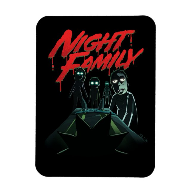 RICK AND MORTY™ | Night Family Magnet (Vertical)