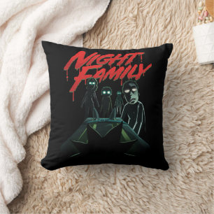 RICK AND MORTY™   Night Family Throw Pillow