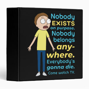 RICK AND MORTY™ Nobody Exists On Purpose Binder