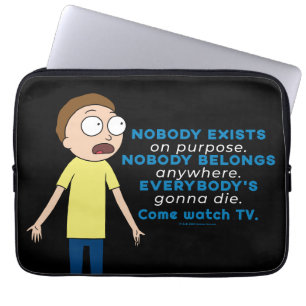 RICK AND MORTY™   Nobody Exists On Purpose Laptop Sleeve