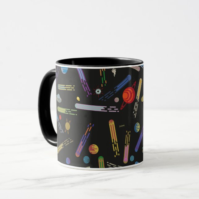 RICK AND MORTY™ | Outer Space Comet Pattern Mug (Front Left)