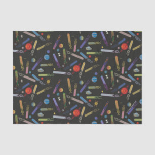 RICK AND MORTY™   Outer Space Comet Pattern Tissue Paper