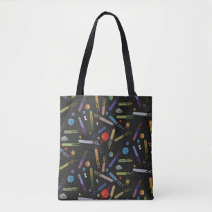 RICK AND MORTY™   Outer Space Comet Pattern Tote Bag