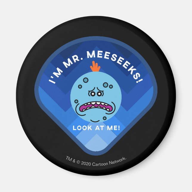 RICK AND MORTY™ | Outer Space Patches Pattern Magnet (Front)