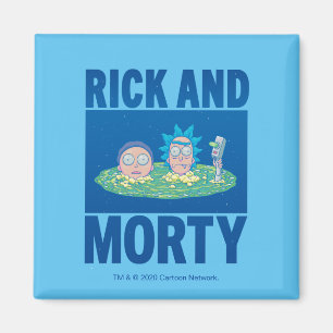 RICK AND MORTY™   Peeking Through Portal Magnet