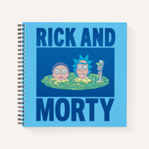RICK AND MORTY™   Peeking Through Portal Notebook