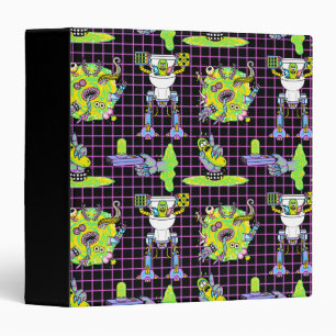 RICK AND MORTY™ Pickle Rick Portal Pattern Binder