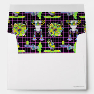 RICK AND MORTY™   Pickle Rick Portal Pattern Envelope