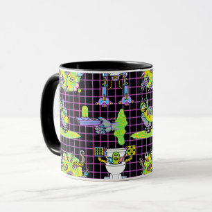 RICK AND MORTY™   Pickle Rick Portal Pattern Mug