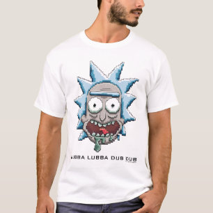 RICK AND MORTY™   Pixelverse Rick Drooling Head T-Shirt