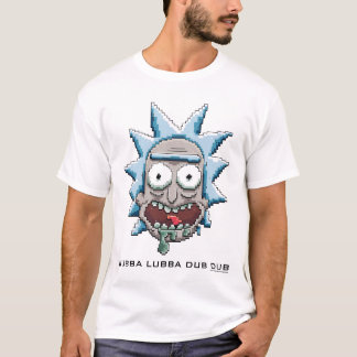 RICK AND MORTY™ | Pixelverse Rick Drooling Head T-Shirt