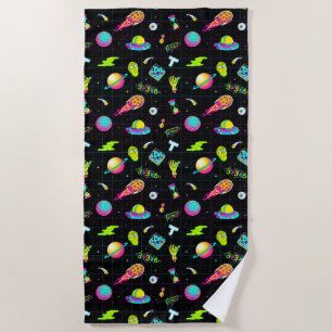 RICK AND MORTY™   Psychedelic Season 3 Pattern Beach Towel
