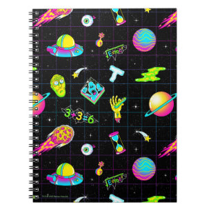 RICK AND MORTY™   Psychedelic Season 3 Pattern Notebook