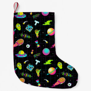 RICK AND MORTY™ Psychedelic Season 3 Pattern Small Christmas Stocking
