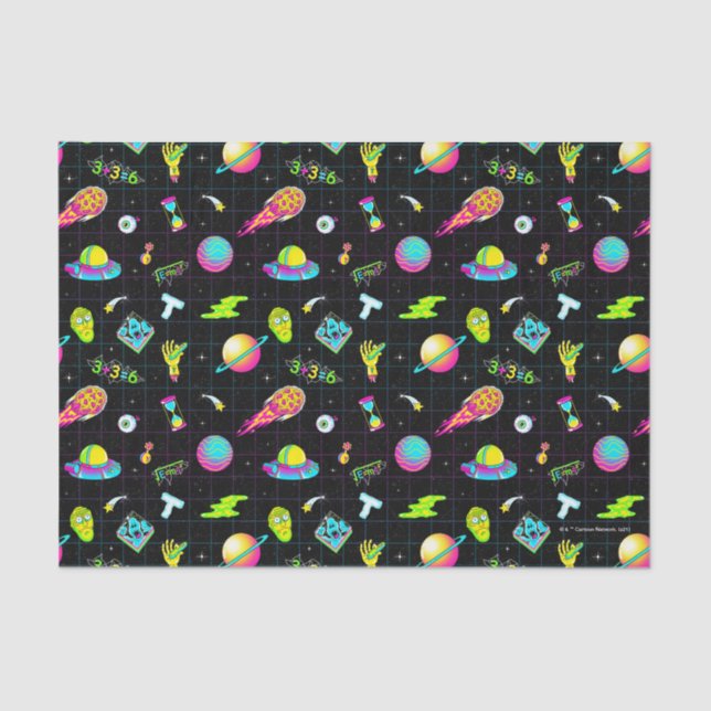 RICK AND MORTY™ | Psychedelic Season 3 Pattern Tissue Paper (Front)