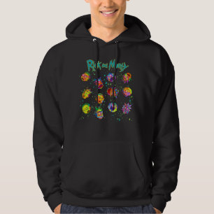 RICK AND MORTY™   Psychedelic Swirl Pattern Hoodie