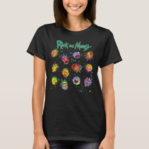 RICK AND MORTY™   Psychedelic Swirl Pattern T-Shirt