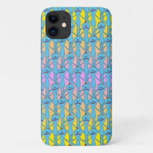 RICK AND MORTY™   Rainbow Mr. Meeseeks Pattern iPhone 11 Case