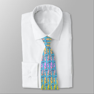RICK AND MORTY™   Rainbow Mr. Meeseeks Pattern Tie