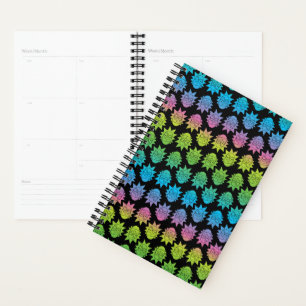 RICK AND MORTY™ Rainbow Rick Head pattern Planner