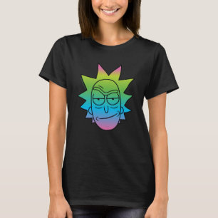 RICK AND MORTY™ Rainbow Rick Head pattern T-Shirt