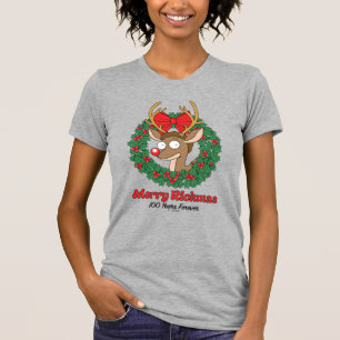 Rick and Morty   Reindeer Morty Merry Rickmas T-Shirt