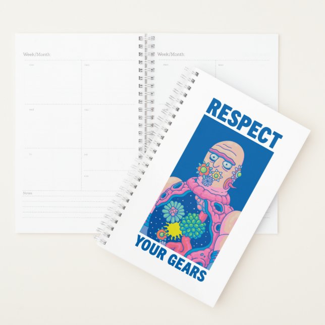 RICK AND MORTY™ | Respect Your Gears Planner (Display)