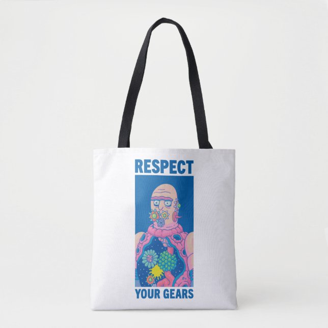 RICK AND MORTY™ | Respect Your Gears Tote Bag (Front)