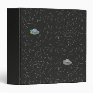 RICK AND MORTY™ Rick Constellation Pattern Binder