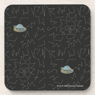 RICK AND MORTY™ Rick Constellation Pattern Coaster