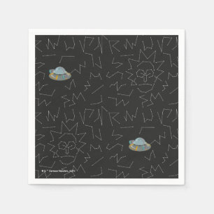RICK AND MORTY™   Rick Constellation Pattern Napkin