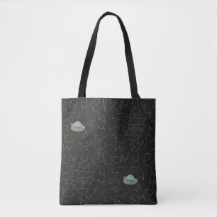 RICK AND MORTY™ Rick Constellation Pattern Tote Bag