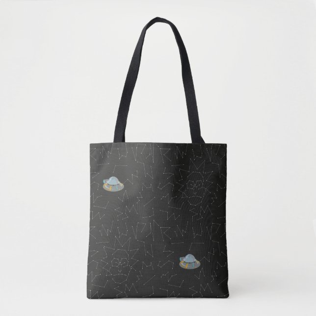 RICK AND MORTY™ | Rick Constellation Pattern Tote Bag (Front)