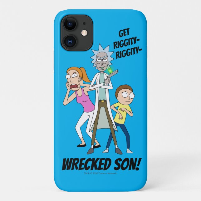 RICK AND MORTY™ | Rick, Morty, and Summer Case-Mate iPhone Case (Back)