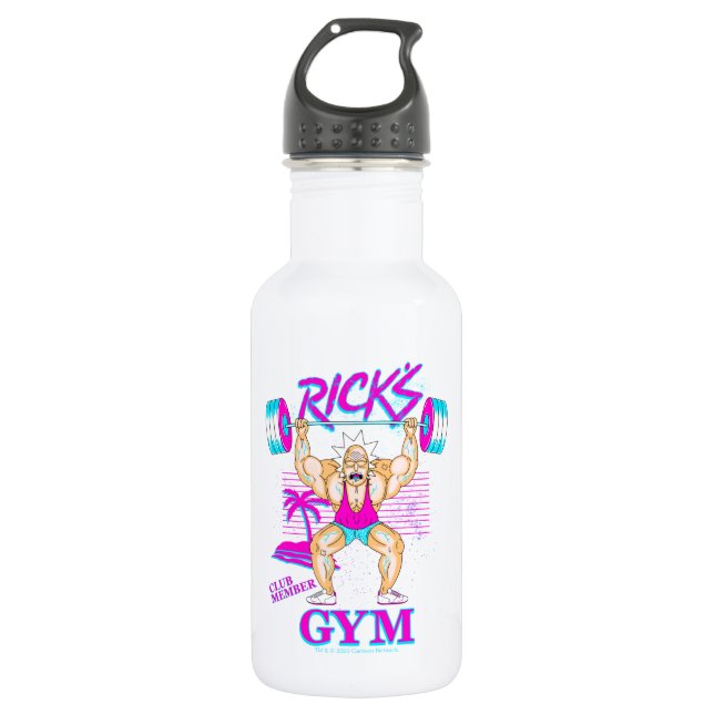 RICK AND MORTY™ | Rick's Gym Club Member 532 Ml Water Bottle (Front)