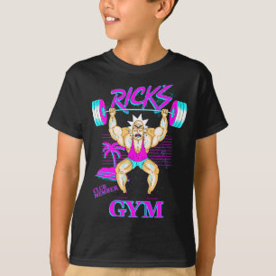 Rick And Morty Ricks Gym Club Member  T-Shirt