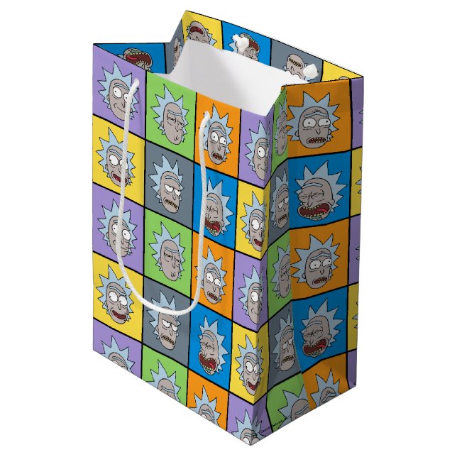 RICK AND MORTY™ | Rick's Moods Medium Gift Bag (Front Angled)
