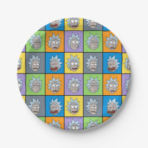 RICK AND MORTY™   Rick's Moods Paper Plate