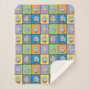 RICK AND MORTY™   Rick's Moods Sherpa Blanket