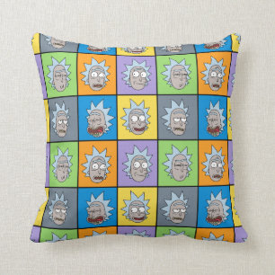 RICK AND MORTY™   Rick's Moods Throw Pillow