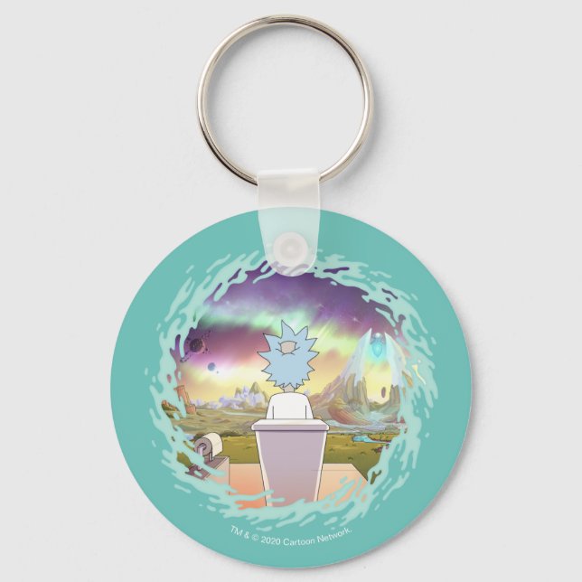 RICK AND MORTY™ | Rick's Private Place Keychain (Front)